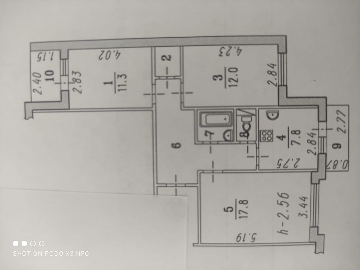 Продажа трехкомнатной квартиры 65 м², 1/5 этаж на улице Амурская 8-я, 66 в  Омске - МИР КВАРТИР, объявление 286385250