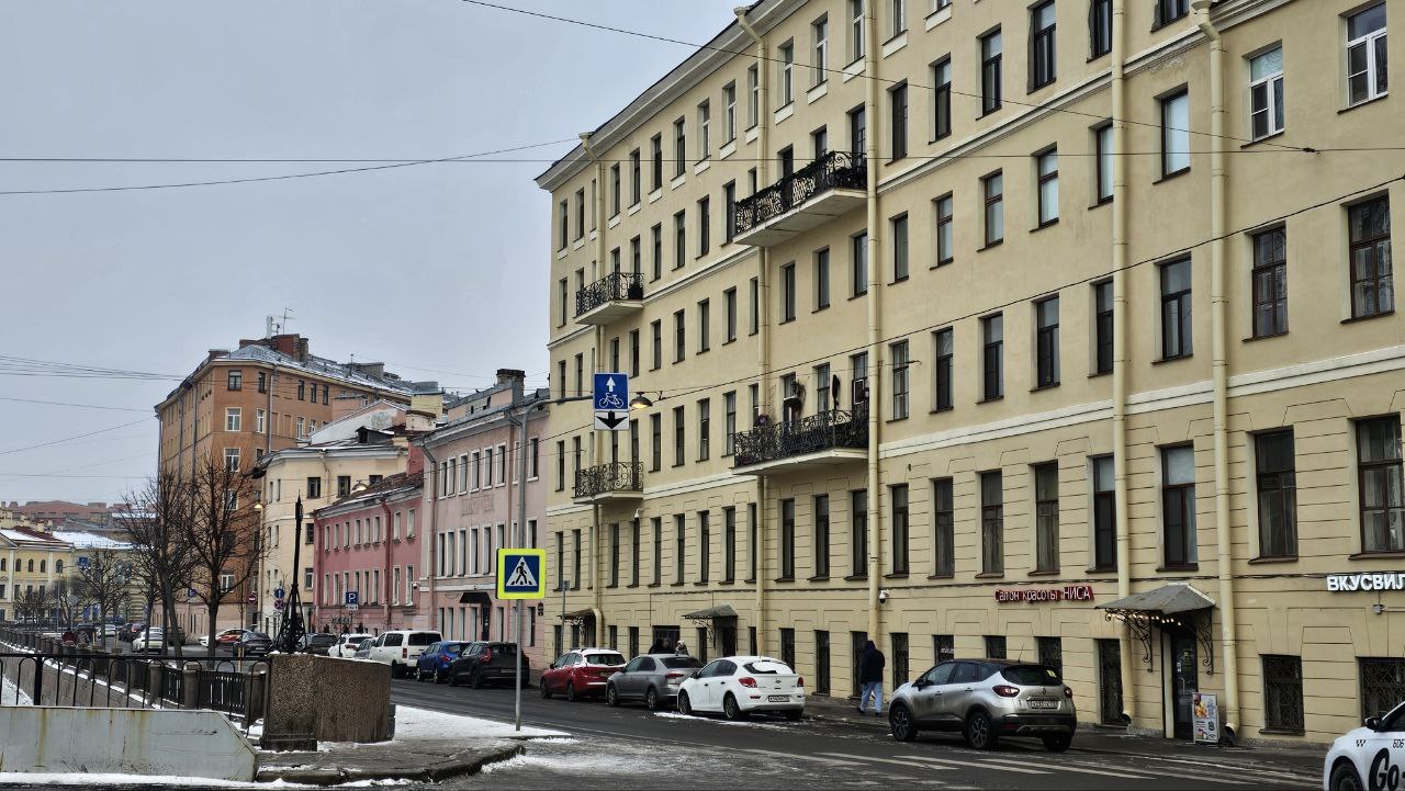 Дом, в котором жил Грибоедов и старуха-процентщица из романа Достоевского. Фото: Мир Квартир